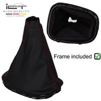 Mercedes C-Klasse W203 (2000-2004) shift gear knob boot gaiter cover Alcantara leather