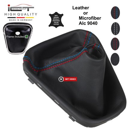 BMW Z3 Roadster M Coupe (1996 – 2003) shift gear knob boot gaiter cover Alcantara leather
