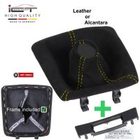 Porsche PDK Boxster Cayman Spyder pommeau de vitesse soufflet cuir Alcantara