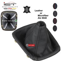 BMW E32 E34 1986 – 1996 pommeau de vitesse soufflet cuir Alcantara