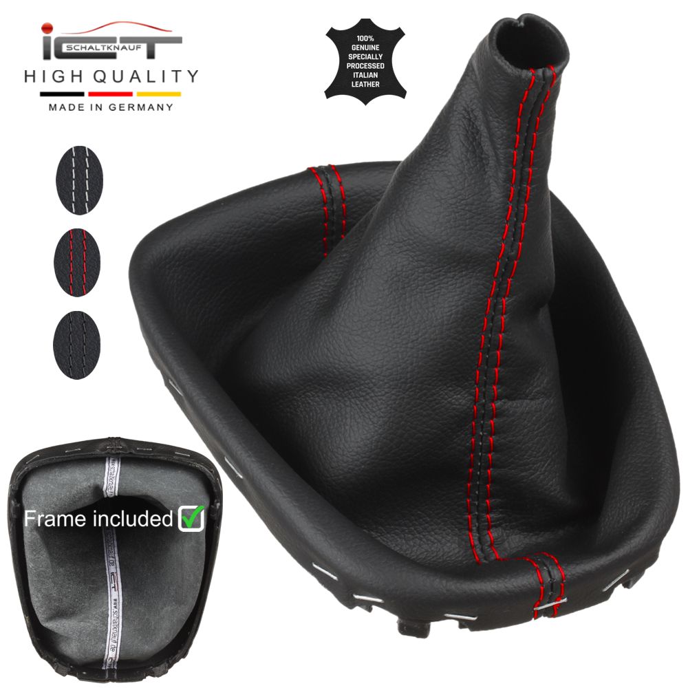 Citroen C1 Peugeot 107 Toyota Aygo (2005-2014) Schaltknauf Schaltsack Alcantara leder schaltmanschette