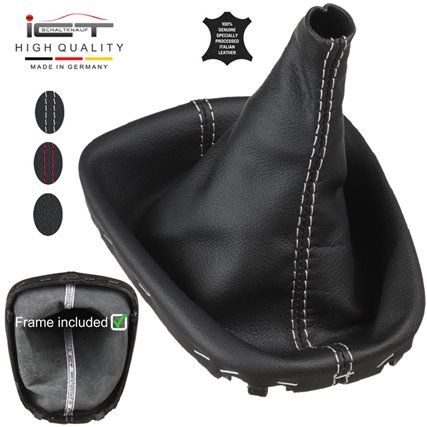 Citroen C1 Peugeot 107 Toyota Aygo (2005-2014) shift gear knob boot gaiter leather mounting frame Citroen C1 Peugeot 107 Toyota Aygo (2005-2014) shift gear knob boot gaiter leather mounting frame