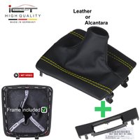 Porsche PDK GT3 Style Boxster Cayman Spyder 718 911 991 981 982 pommeau de vitesse soufflet cuir Alcantara