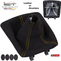 Porsche Boxster 718 981 Cayman 982 Spyder S GTS T550 (2013-) pomo de la palanca de cambios Alcantara cuero funda