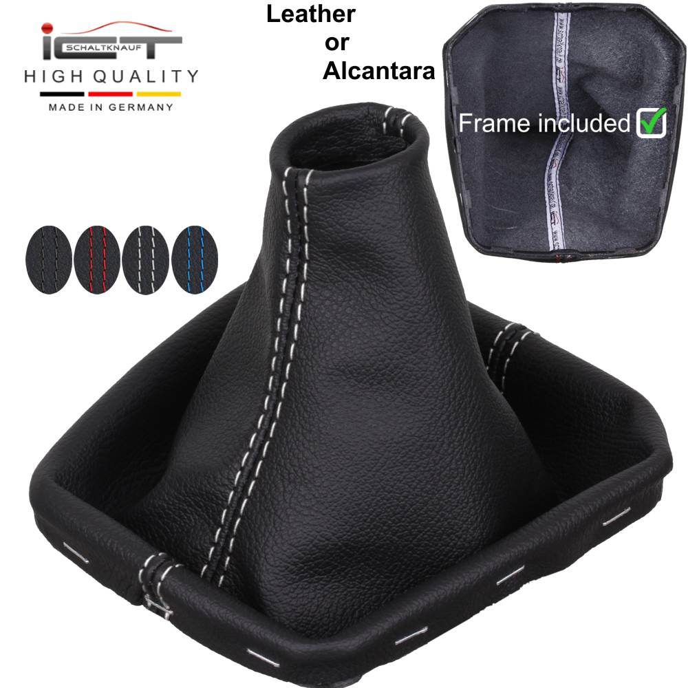 VW Bus T6.1 MAN TGE Transporter Multivan California (2017-) Alcantara deri vites topuzu ve körük