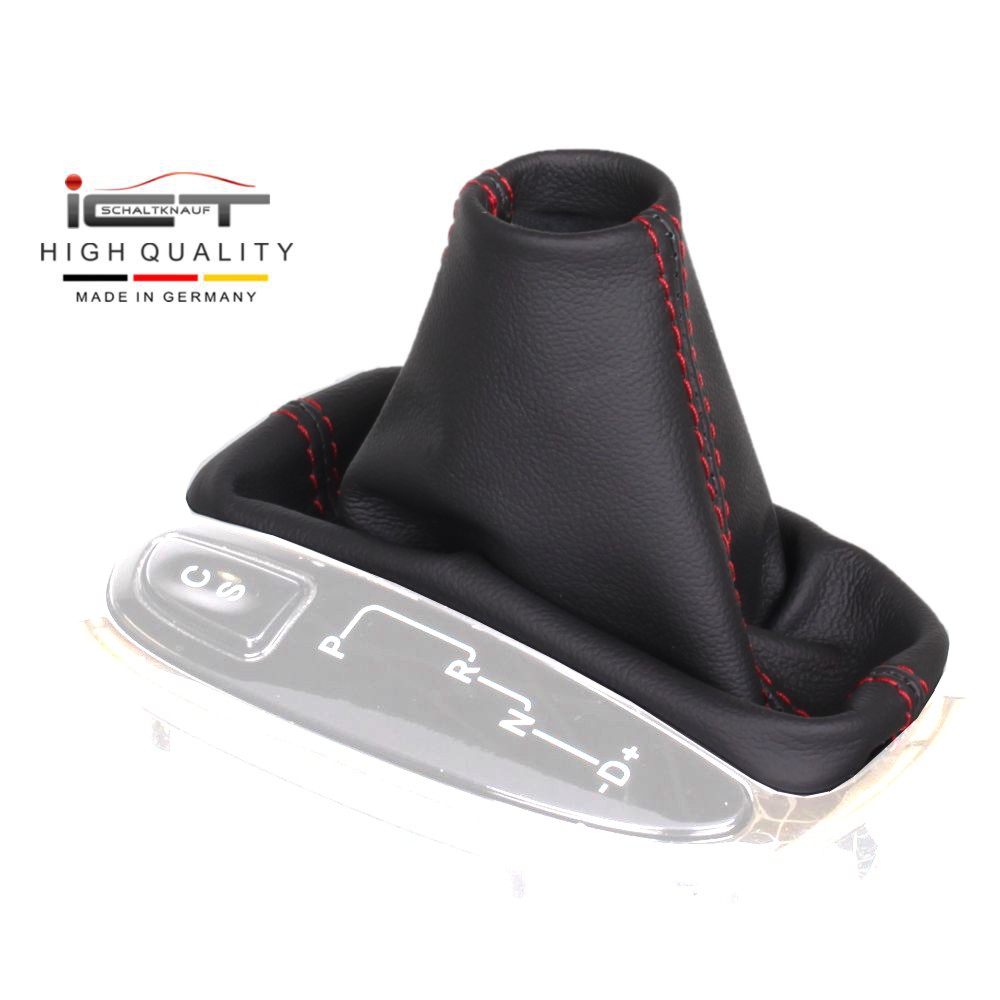 Mercedes C-Class Automatik W203 CLK C209 S203 CL203 (2002-2011) shift gear knob boot gaiter cover Alcantara leather
