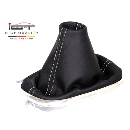 Mercedes C-Class Automatik W203 CLK C209 S203 CL203 (2002-2011) shift gear knob boot gaiter leather mounting frame