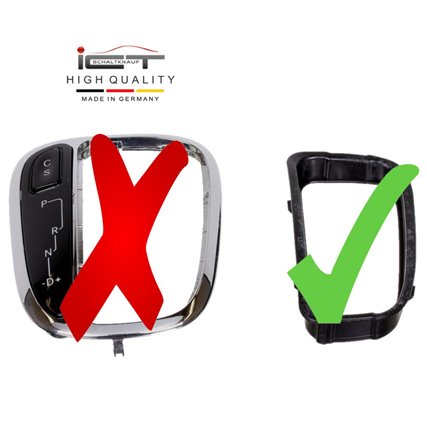 ict pommeau de vitesse avec coutures noires Mercedes C-Class Automatik W203 CLK C209 S203 CL203 (2002-2011)