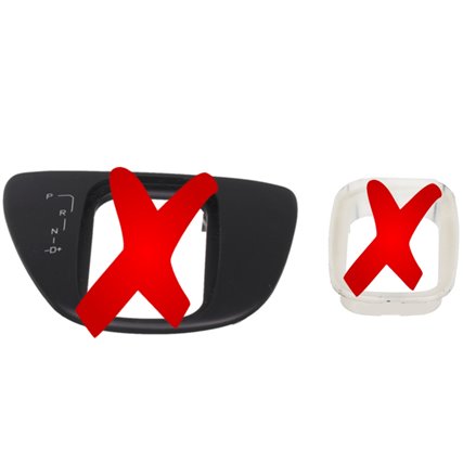 Mercedes V-Class Automatik W639 Vito / Viano (2003-2014) shift gaiter boot bottom view with cable