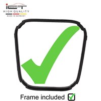 vista inferior da moldura da coifa Mercedes C-Class Facelift W203 S203 CL203 W209 A209 (2004-2008)
