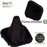 Mercedes C-Class Facelift W203 S203 CL203 W209 A209 (2004-2008) shift gear knob boot gaiter leather mounting frame