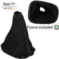 Mercedes C-Class W203 W209 CLK Cabrio Sportcoupe CL203 ( 2000 - 2005) pommeau de vitesse cuir et soufflet avec cadre de montage