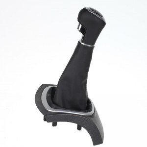 ict pommeau de vitesse avec coutures grises Renault Clio 3