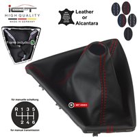 BMW Série 1 Série 2 F20 F21 F22 F23 (2010-2019) pommeau de vitesse cuir et soufflet avec cadre de montage