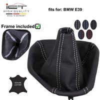 BMW Serie 5 E39 (1994–2004) pomo de la palanca de cambios Alcantara cuero funda