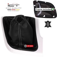 Peugeot Boxer Citroen Jumper Fiat Ducato (2006-2026) manopla de câmbio Alcantara couro coifa