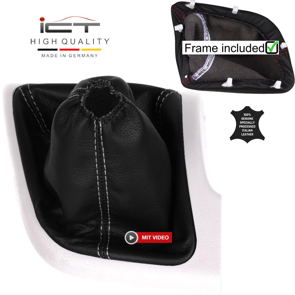 Peugeot Boxer Citroen Jumper Fiat Ducato (2006-2026) manopla de câmbio Alcantara couro coifa