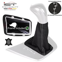 Mercedes Sprinter W906 VW Crafter 2E C1 (2006-2018) Automatic manopla de câmbio Alcantara couro coifa