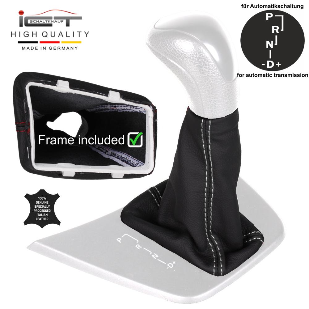 Mercedes Sprinter W906 VW Crafter 2E C1 (2006-2018) Automatic pommeau de vitesse soufflet cuir Alcantara