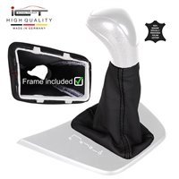 Mercedes Sprinter W906 VW Crafter 2E C1 (2006-2018) Automatic shift gear knob boot gaiter leather mounting frame