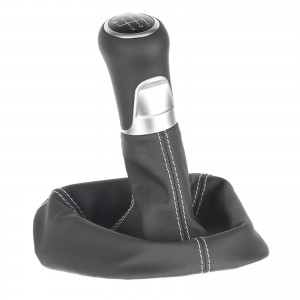 ict pommeau de vitesse avec coutures noires Porsche Boxster Typ 987