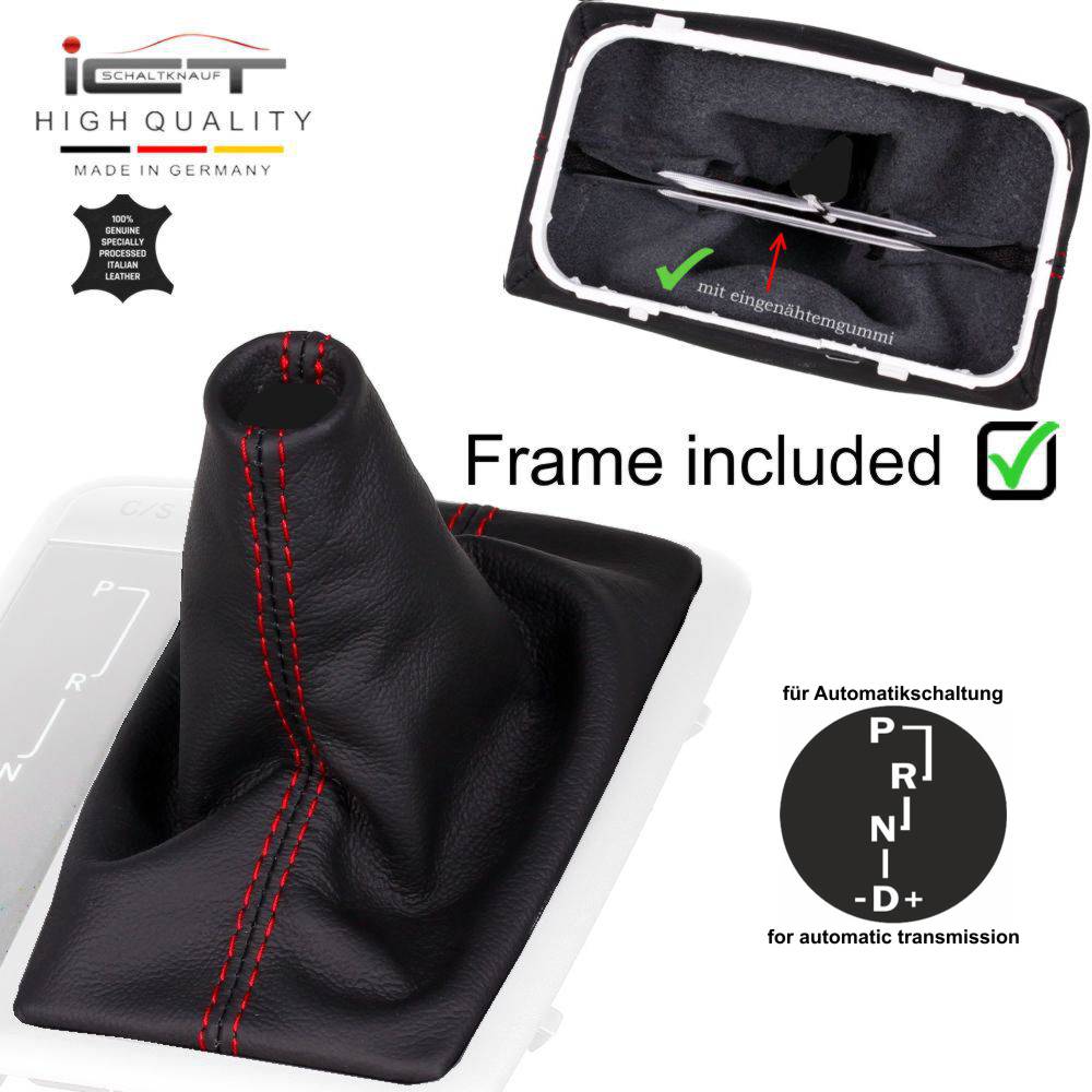 Mercedes Benz  SLK R171 (03/2004 - 03/2011) Automatic manopla de câmbio Alcantara couro coifa