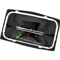 shift boot bottom frame view Mercedes Benz  SLK R171 (03/2004 - 03/2011) Automatic