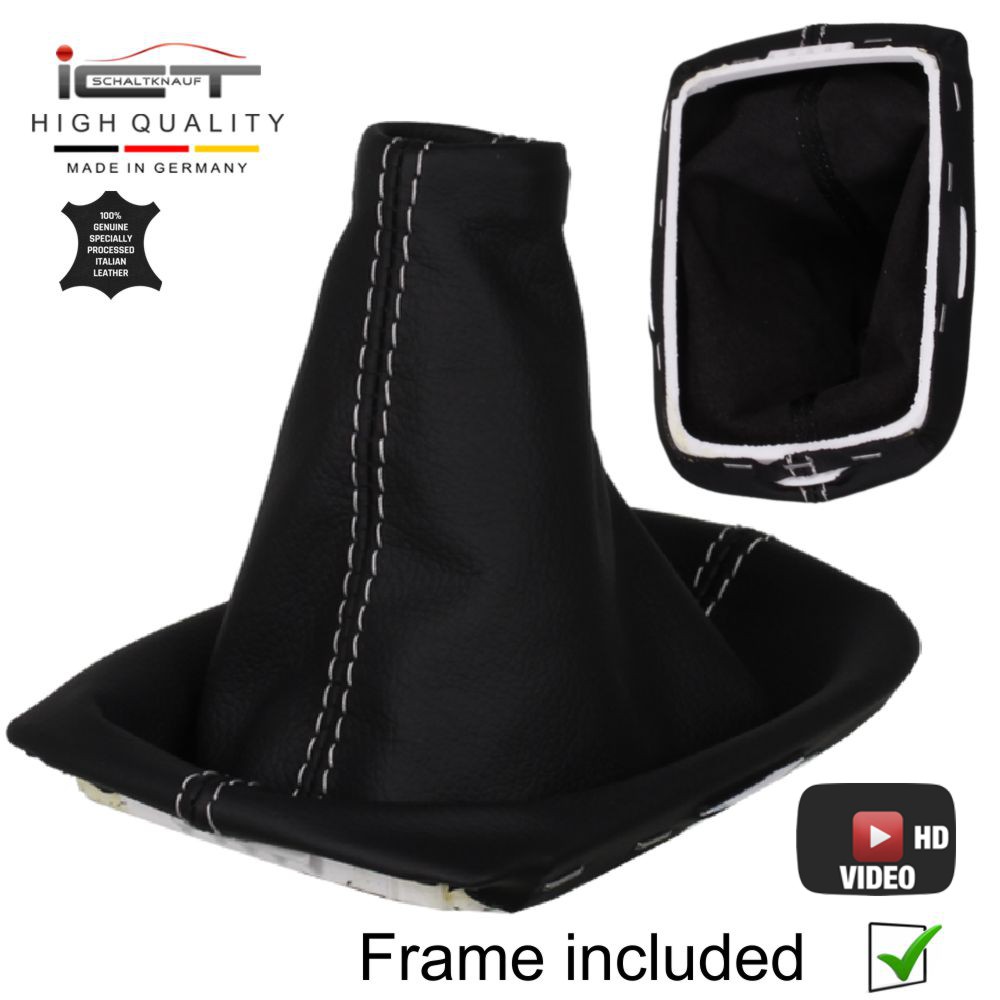 Volvo C30 C70 S40 V50 (2004-2013) Schaltknauf Schaltsack Alcantara leder schaltmanschette