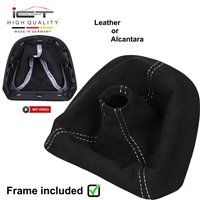 Porsche 911 Carrera  997 Boxster 987 Cayman (2004–2013) pomello del cambio Alcantara pelle cuffia