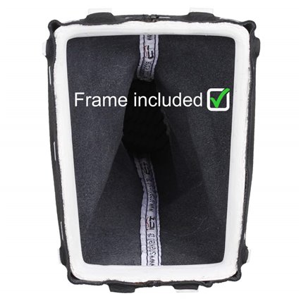 vista inferior da moldura da coifa Volvo V70, S60, V60, XC70, S80 (2007-2015)