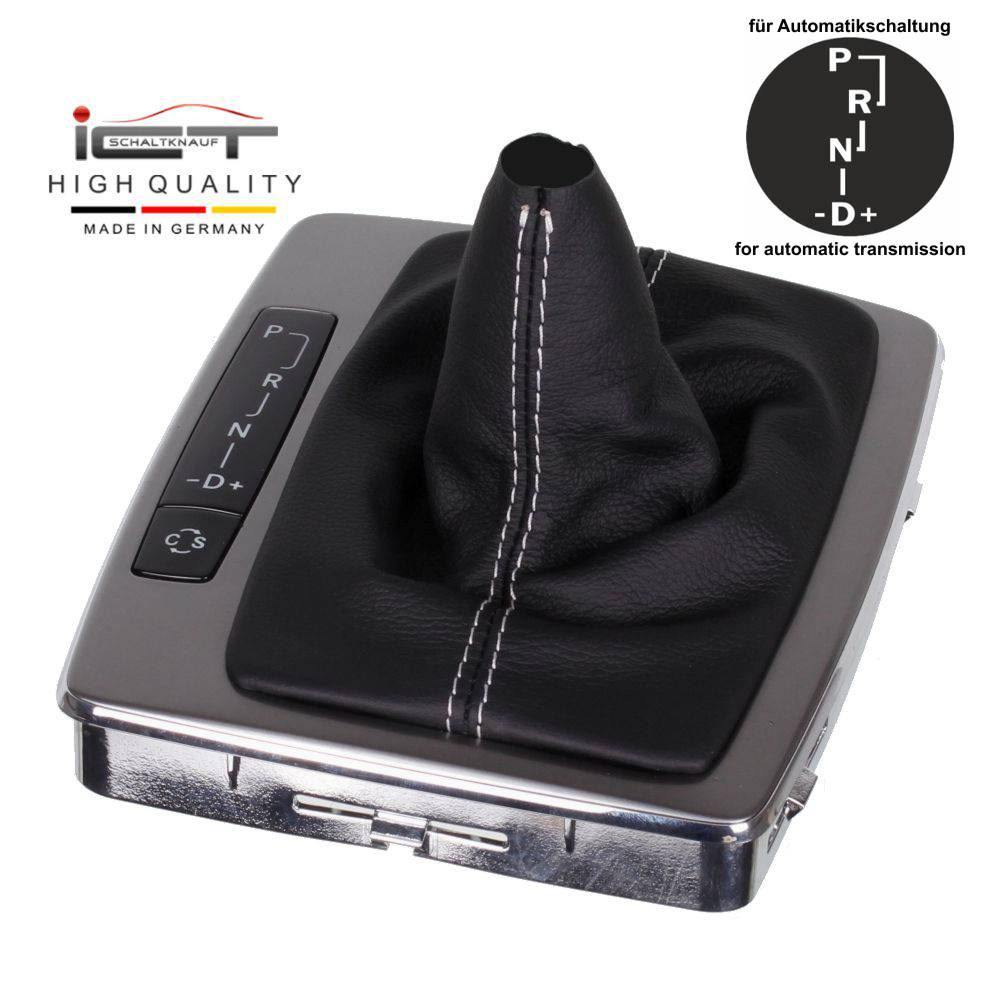 VW Bus T5 (2003–2015) Transporter Caravelle Multivan California shift gear knob boot gaiter cover Alcantara leather