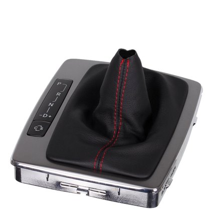 VW Bus T5 (2003–2015) Transporter Caravelle Multivan California Schaltknauf Schaltsack leder schaltmanschette mit rahmen