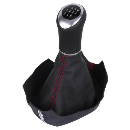 Chevrolet Corvette C5 C6 pomo de la palanca de cambios de cuero funda marco de montaje