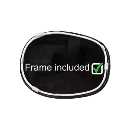 vista inferior del marco de la funda Dacia Duster