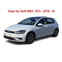 VW Golf 7 MK7 GTI, GTD, R manopla de câmbio Alcantara couro coifa