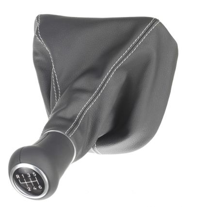 ict Schaltknauf mit graue Naht Porsche 911 997 Carrera GT3