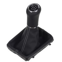 ict pomello del cambio con cuciture grigie Audi A5 Typ 8T 8F (2007-2016)