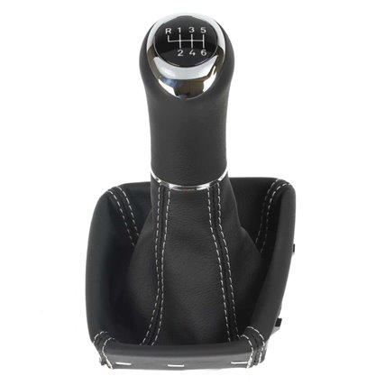 For Audi A4 B5 Typ 8D Facelift (1999-2001) Gear Shift Knob Shift Boot Cover Gaiter leather 5-Speed 6-Speed LED Illuminated