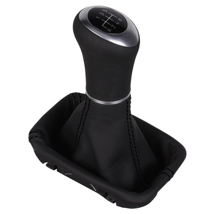 ict pomo de la palanca de cambios con costuras negras Mercedes CLK W208 CLK A208 (1997-2002)