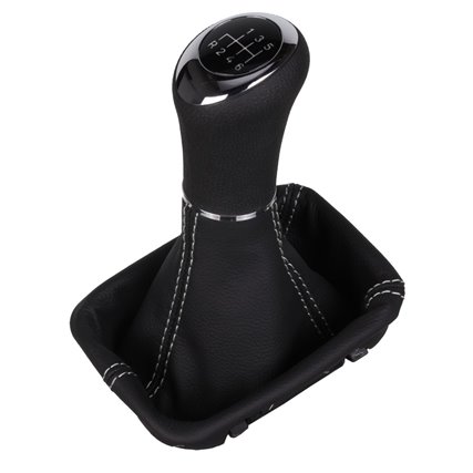 ict Schaltknauf mit graue Naht Mercedes CLK W208 CLK A208 (1997-2002)