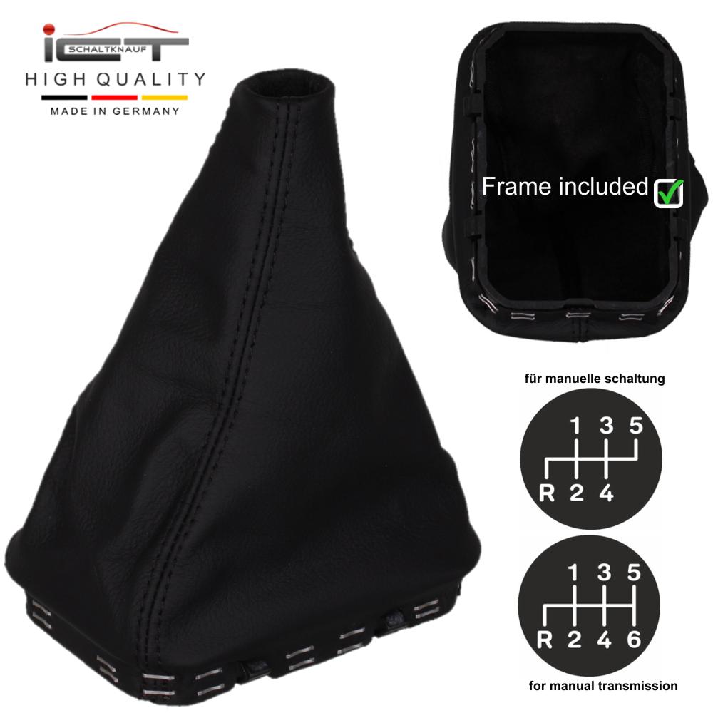 Mercedes C-Class W202 Estate S202 SLK R170 (1996–2000) shift gear boot gaiter cover Alcantara leather