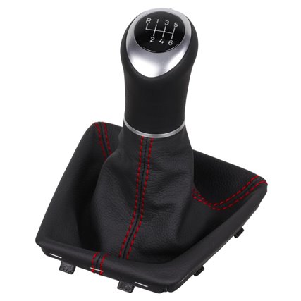 For BMW 3 Series E46 (1999-2004) Gear Shift Knob Shift Boot Cover Gaiter leather Alcantara® 5-6-Speed LED Illuminated