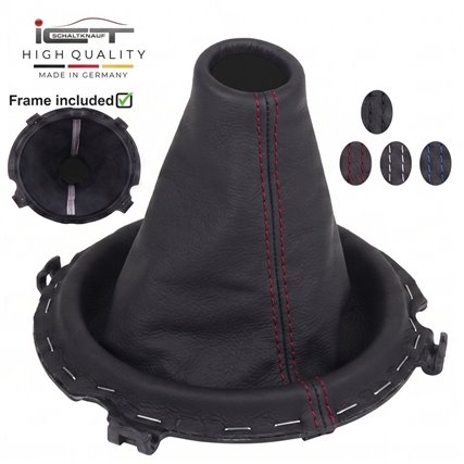 ict de la palanca de cambios con costuras rojas Audi TT 8J 8J9 8S FV (2006-2020)