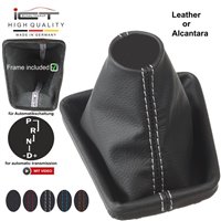 VW Bus T6.1 Transporter Multivan California automatique (2017-) de vitesse cuir et soufflet avec cadre de montage