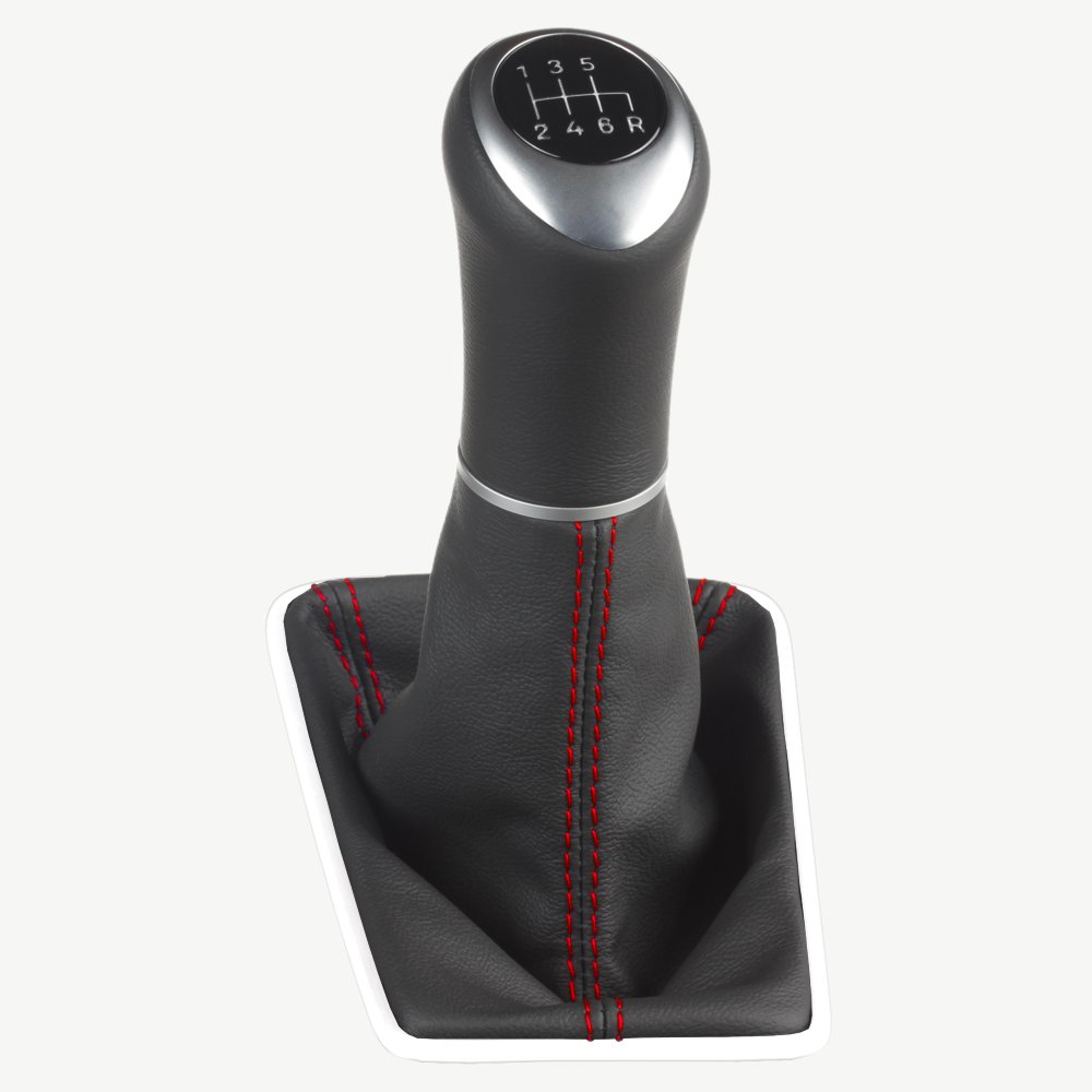 Volvo V40  2012 - 2020 pommeau de vitesse soufflet cuir Alcantara