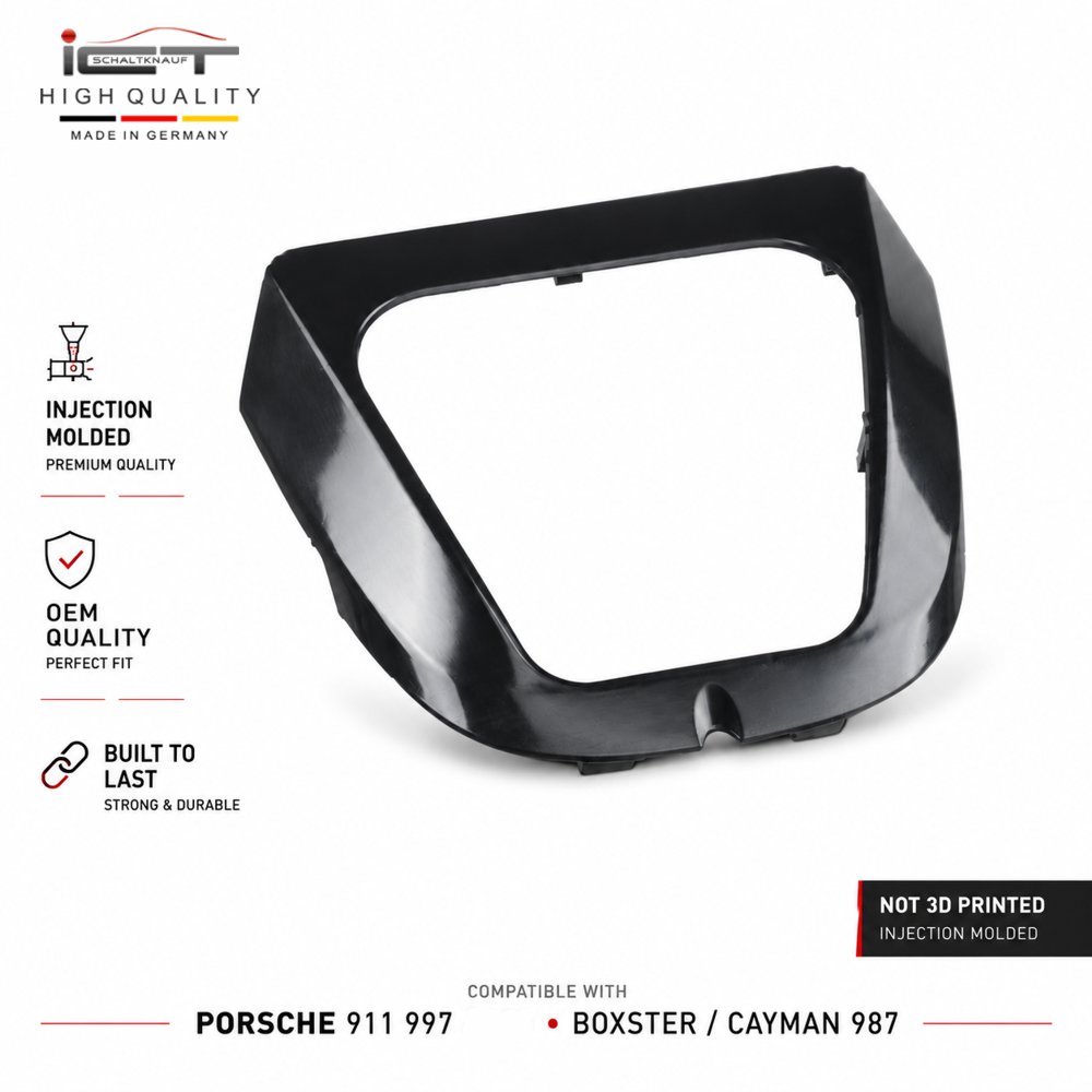 Porsche 911 997 Boxster Cayman 987 Gear Gaiter Frame Replacement  (2004–2013)