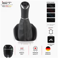 Opel Karl, Vauxhall Viva, Chevrolet Spark manopla de câmbio de couro coifa com moldura de montagem