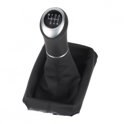 Mazda 3 BL pomello del cambio Alcantara pelle cuffia