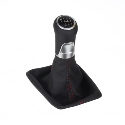 ict shift knob with red stitching VW Golf Sportsvan