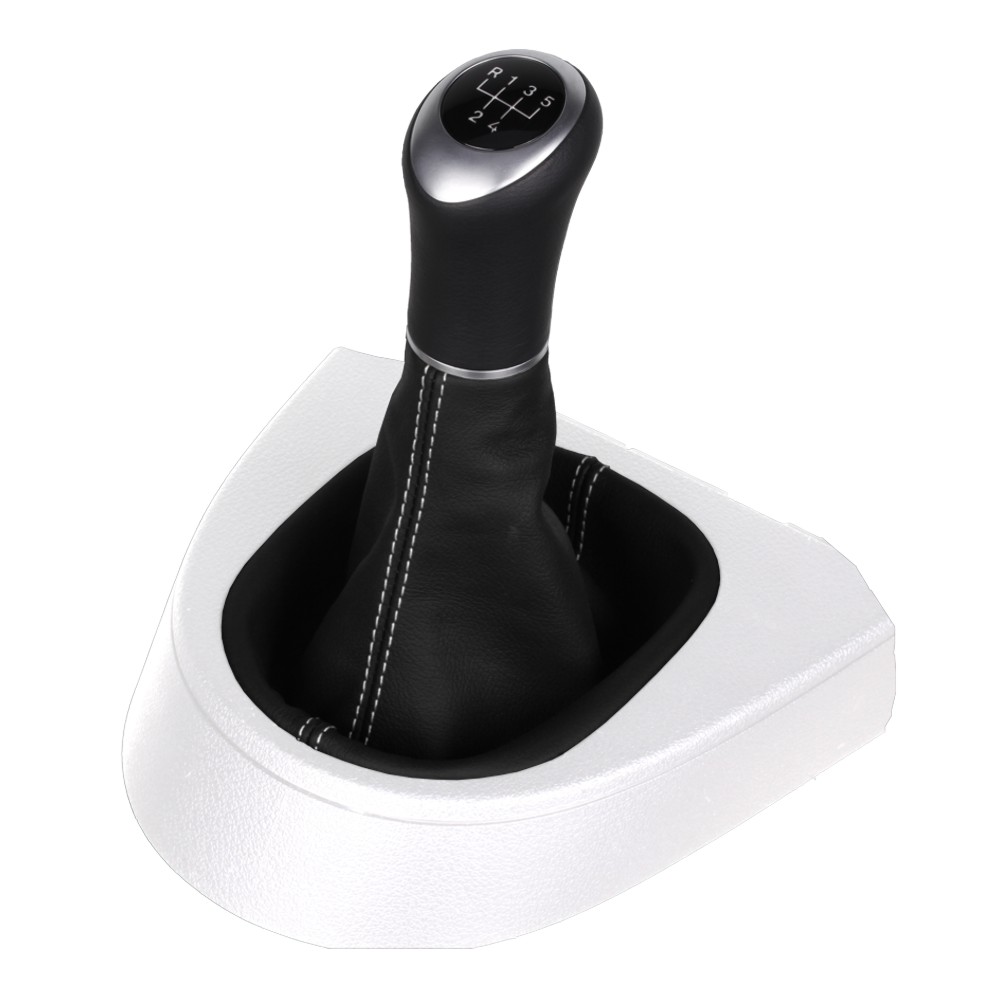 VW Caddy Typ 2K 2C pomello del cambio Alcantara pelle cuffia